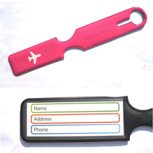 Load image into Gallery viewer, Easy ID PU Leather Luggage Tags